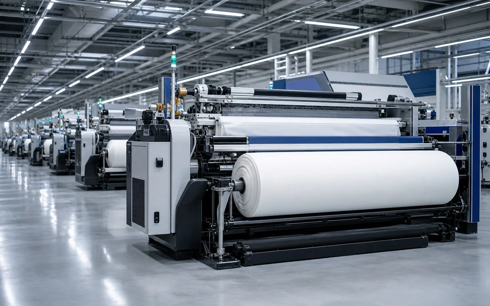 Modern water-jet loom